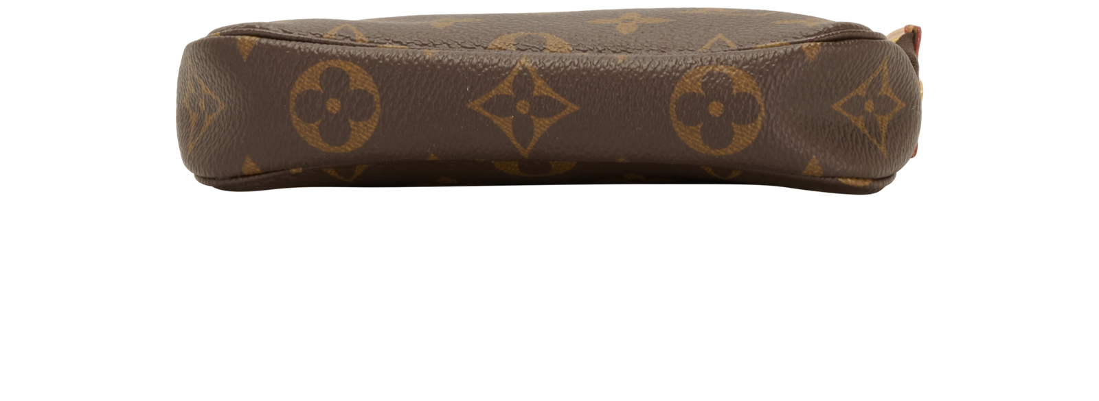 Mini Pochette, &pound;495, Handbags, Brown, Canvas, Top view